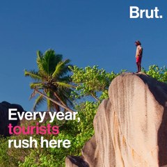 Anse Source d'Argent is one of the most popular honeymoon destinations