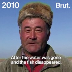 Water is returning to the Aral Sea
