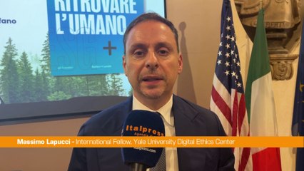 "Ritrovare l'umano", Lapucci "Porre attenzione sulla sostenibilità"