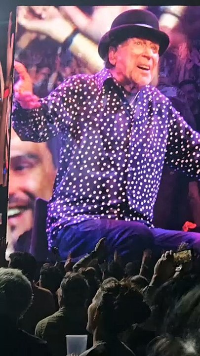 Joaquín Sabina en el show del 24 de marzo en el Movistar Arena