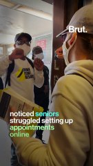 They're bringing the COVID shot to seniors