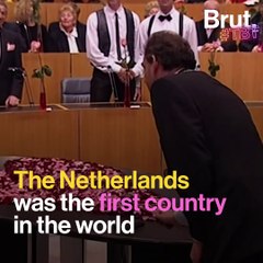 #TBT: The world's first same-sex wedding