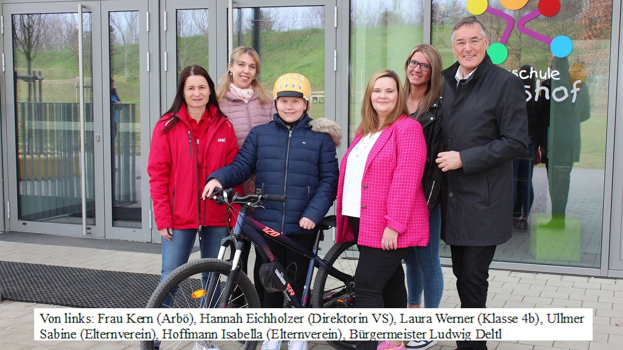 Stadtgemeinde Strasshof an der Nordbahn unterstützt Viertklässler beim Fahrradführerschein
