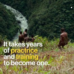 The Una people, the world's last stonecutters