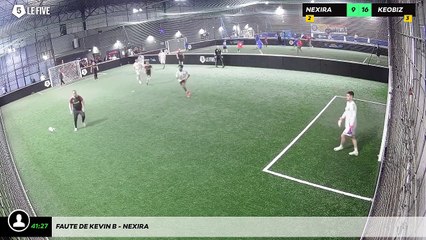 Faute de Kevin B - Nexira