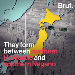 These fascinating snowy formations could disappear