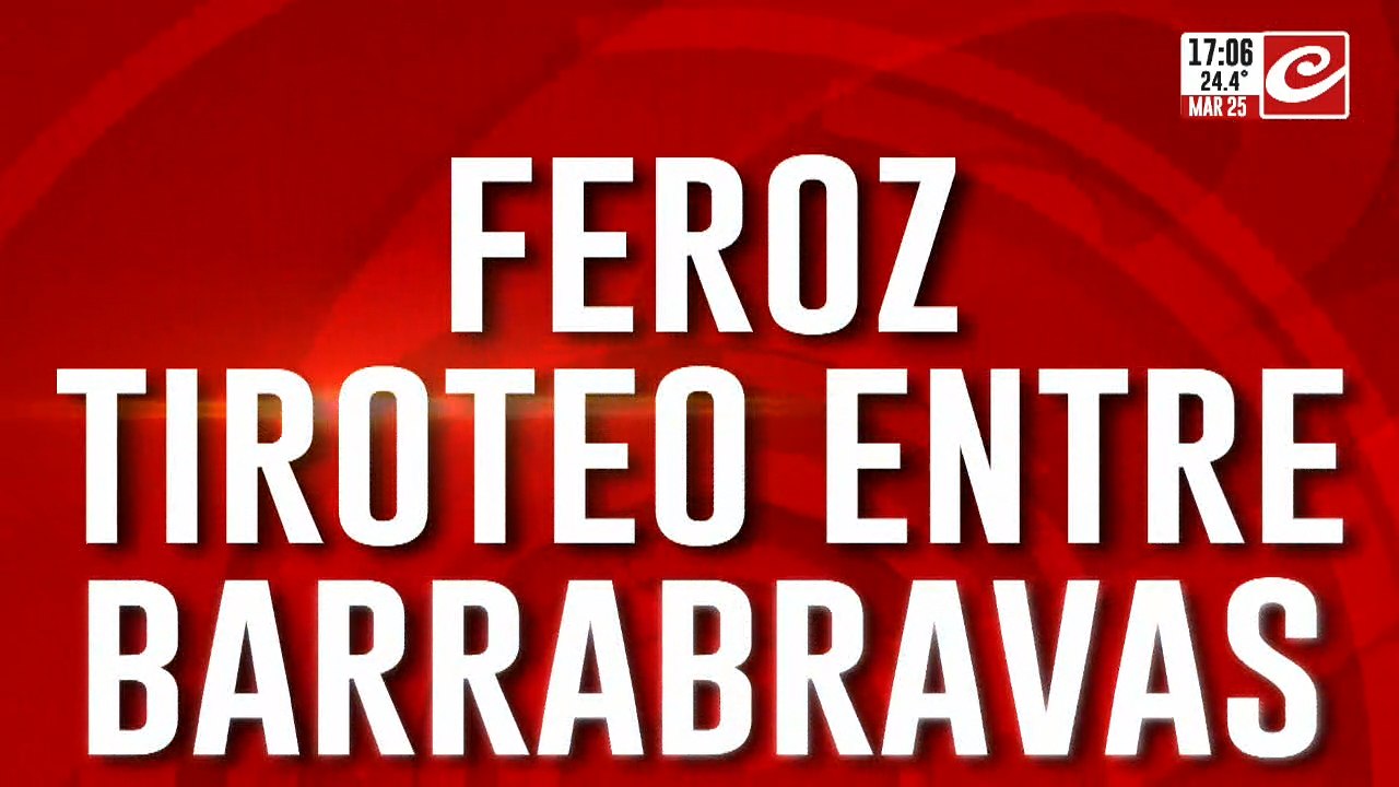Feroz tiroteo entre barras: rompe el silencio Ivan Tobar, "capo" de la barra de Estudiantes