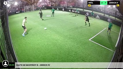 Faute de Geoffroy B - Orrick Fc