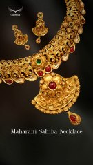 Maharani Necklace Timeless Royalty in Gold by GoldSutra
