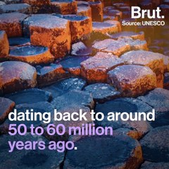 Giant's Causeway, a famous landscape steeped in mythology