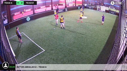 But de Abdalah A - Team A