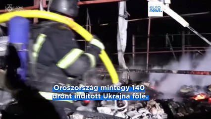 Egy ember meghalt az Ukrajna elleni újabb orosz dróncsapásokban