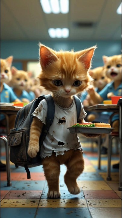 Poor cat