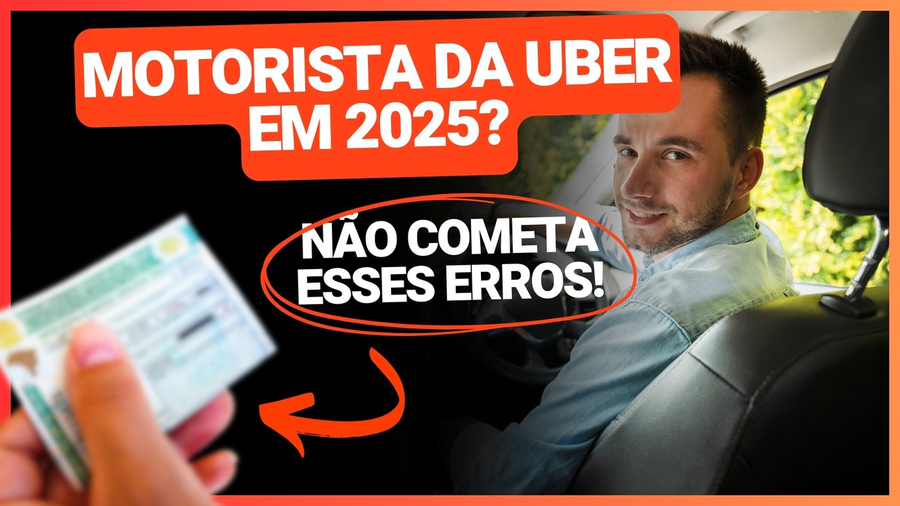 CADASTRO UBER 2025: Veja o passo a passo e dicas para se tornar motorista da plataforma