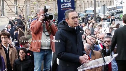 Bruno Retailleau : Liberté pour Boualem Sansal. Paris/France - 25 Mars 2025