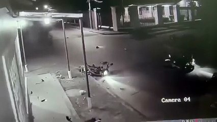 Así fue accidente de motocicletas en el que murió un hombre en Olancho