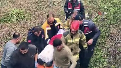 Bursa\'da TIR şarampole yuvarlandı