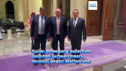 USA: Ukraine und Russland wollen Waffenruhe im Schwarzen Meer