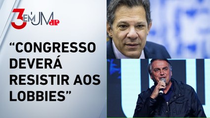 Haddad sobre reforma tributária: “Legado de Bolsonaro é reduzir imposto de jet ski”