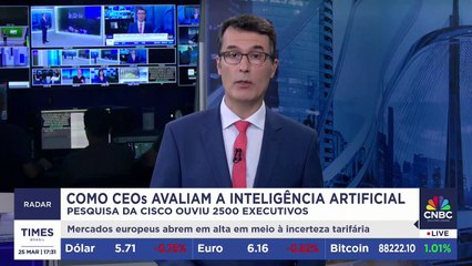 Pesquisa mostra relação de CEOs com a implantação de IA em empresas; Juliana Munaro explica receios