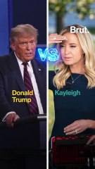 Kayleigh McEnany vs Donald Trump
