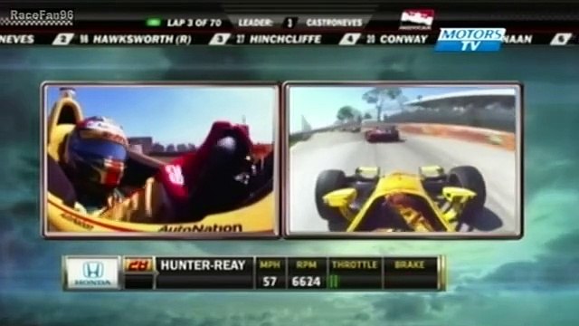 IndyCar Series 2014_Manche 6_Chevrolet Indy Dual in Detroit presented by Quicken Loans_Résumé de la course (en français - Motors TV - France) [RaceFan96]