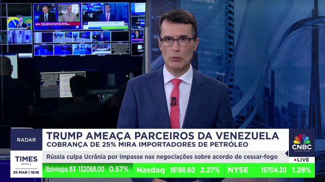 Por que Trump ameaça parceiros da Venezuela? | CNBC BREAKING