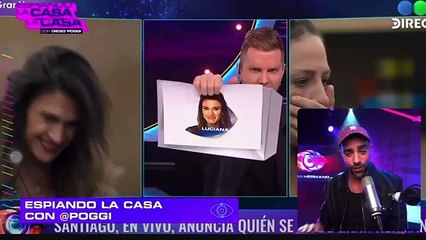 Diego Poggi advirtió un llamativo detalle de la eliminación de Luciana en Gran Hermano 2024