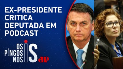 Jair Bolsonaro culpa Carla Zambelli por sua derrota nas eleições de 2022