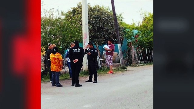Paramédicos atendieron a hombre herido en el barrio La Gloria en Múzquiz