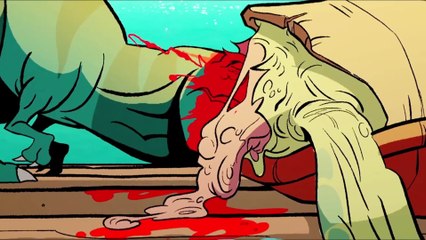 Part 2 Primal season2 EP.2 The main character, a man and a dinosaur fight a shark in the sea #primalseason2 #caveman #dinosaur era #cartoon