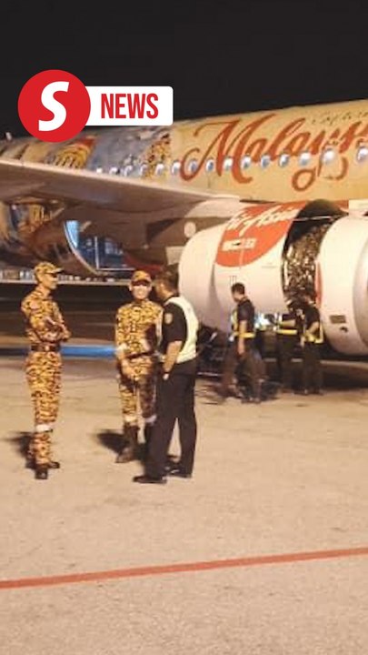 AirAsia flight makes safe emergency landing at KLIA 2 after engine fire
