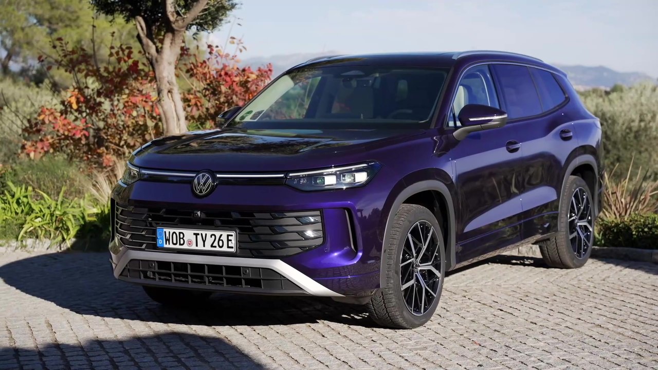 Der neue Volkswagen Tayron - Kraftvoller seitlicher Karosseriekörper