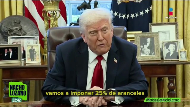 Habrá aranceles del 25% a vehículos y autopartes fabricadas fuera de EUA: Trump
