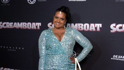 Poonam Basu "Screamboat" World Premiere Red Carpet