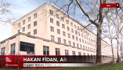 Dışişleri Bakanı Fidan ve ABD'li mevkidaşı Rubio ile bir araya geldi