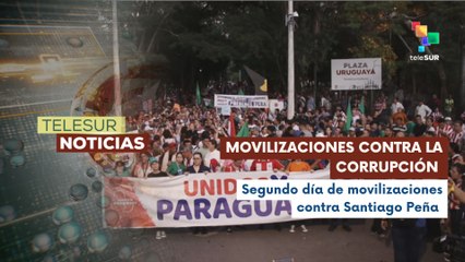 En Paraguay, partidos de oposición se movilizaron por segundo día en contra del gobierno