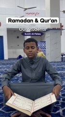 Surah Al-Falaq–🌙 Ramadan & Qur’an with Our Students | HCR Education Project