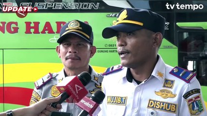 Terminal Pulo Gebang Berangkatkan 1.622 Pemudik pada H-6 Lebaran