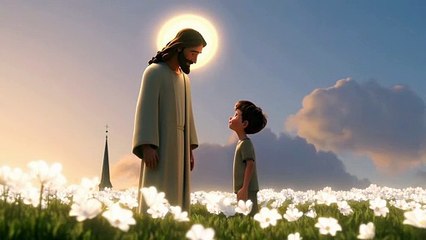 ✨ Jesus & the Child – A Divine Connection of Love and Faith ✨