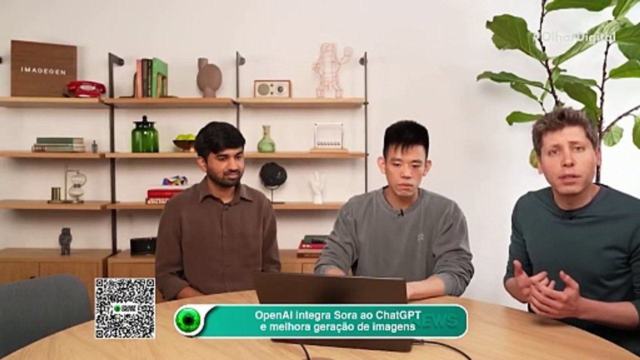 OpenAI integra Sora ao ChatGPT e melhora geração de imagens