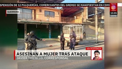 Una mujer es asesinada a balazos en Cuajinicuilapa, Guerrero