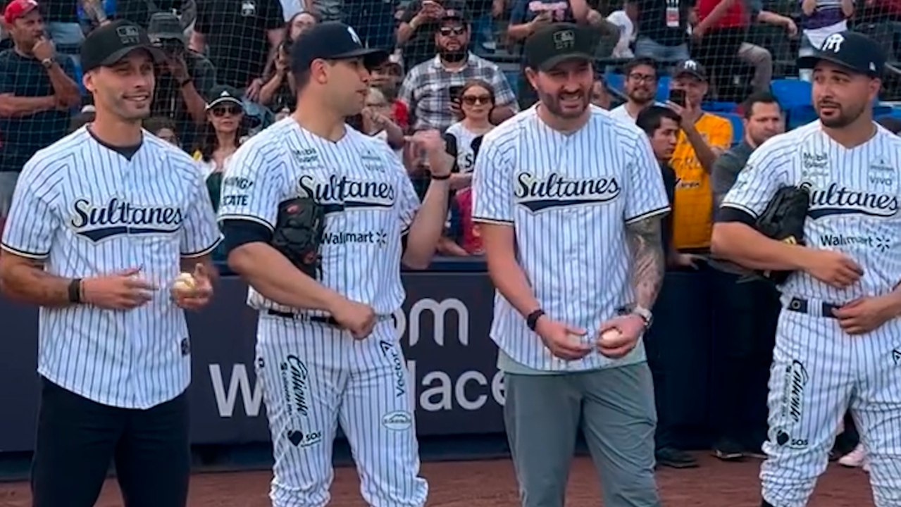 Gignac y Sergio Canales presentes para apoyar a Sultanes ante los Red Sox