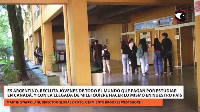 Es Argentino, recluta jóvenes de todo el mundo que pagan por estudiar en Canadá, y con la llegada de Milei quiere hacer lo mismo en nuestro país