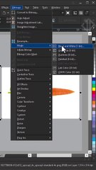 Create unique text combined with images in CorelDraw