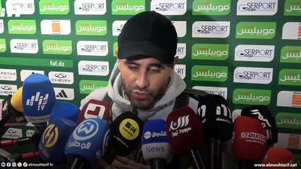 Algérie-Mozambique (5-1) : Déclarations de Mahrez