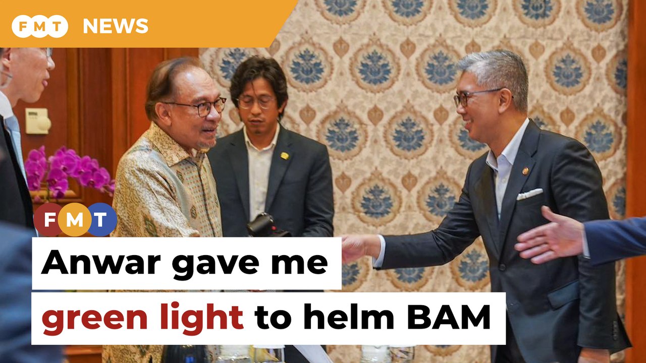 Anwar gave me green light to helm BAM, says Tengku Zafrul