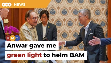 Anwar gave me green light to helm BAM, says Tengku Zafrul