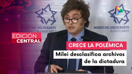 Milei desclasifica archivos de la dictadura tras marcha por la Memoria