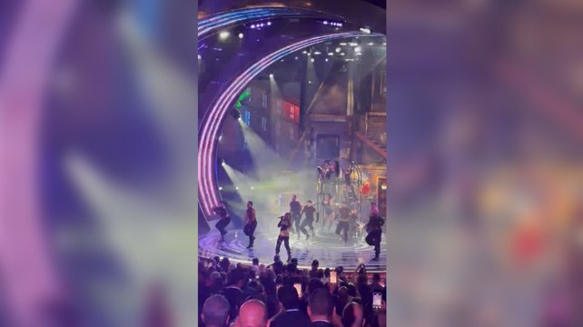 Los urbanos Chimbala, Laperversa y Lomieel protagonizaron un show urbano de impacto que se disfrutó en su totalidad